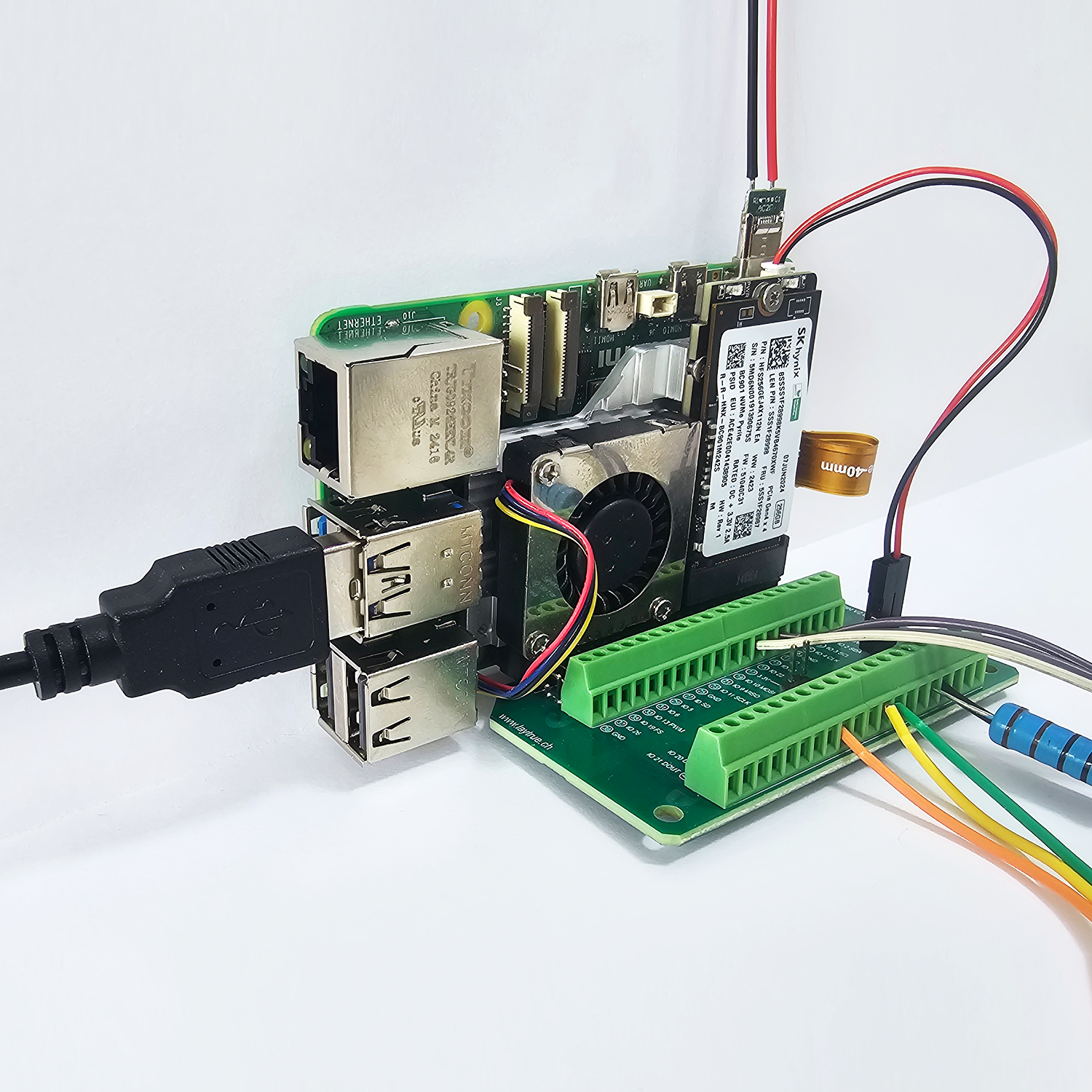 Raspberry Pi 40-Pin GPIO Screw Terminal Adapter-Schraubklemmen-Erweiterung